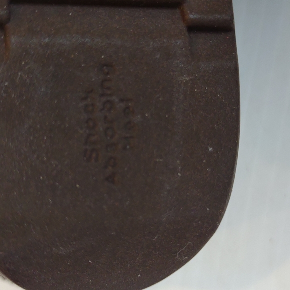 Munro American Zena Brwn Suede Slip-On Walking Wedge Black Elastic Crossing Gore - Picture 11 of 16